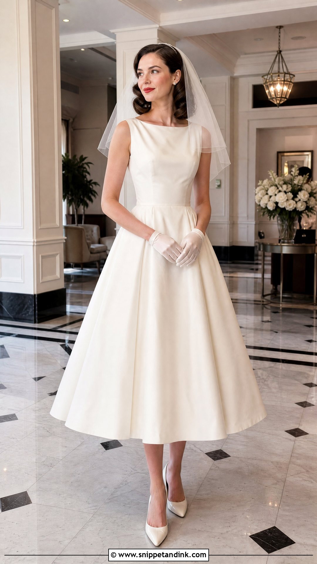1950s Inspired Bridal Gown - Snippet and Ink - 20 2026 Bridal Gowns