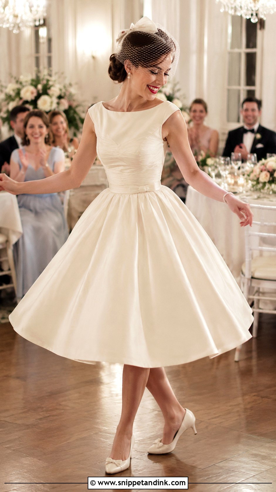 1950s Reception Wedding Dress - Snippet and Ink - 25 1950 Wedding Dress Ideas
