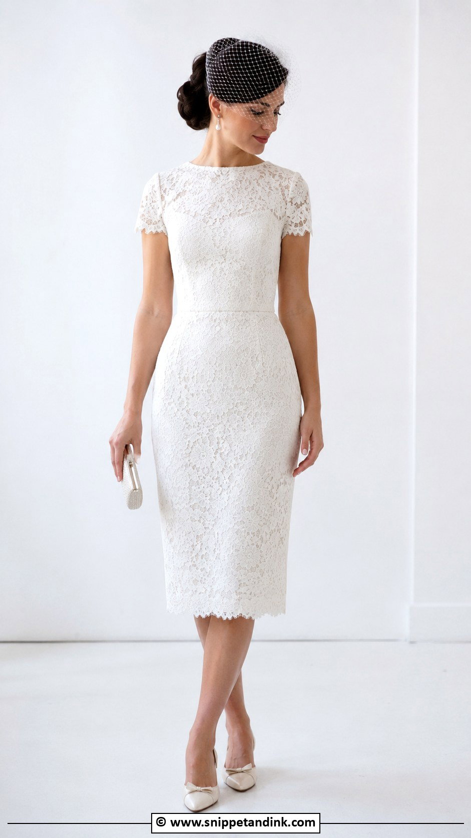 1950s Sheath Wedding Dress - Snippet and Ink - 30 1950s Wedding Dress Ideas