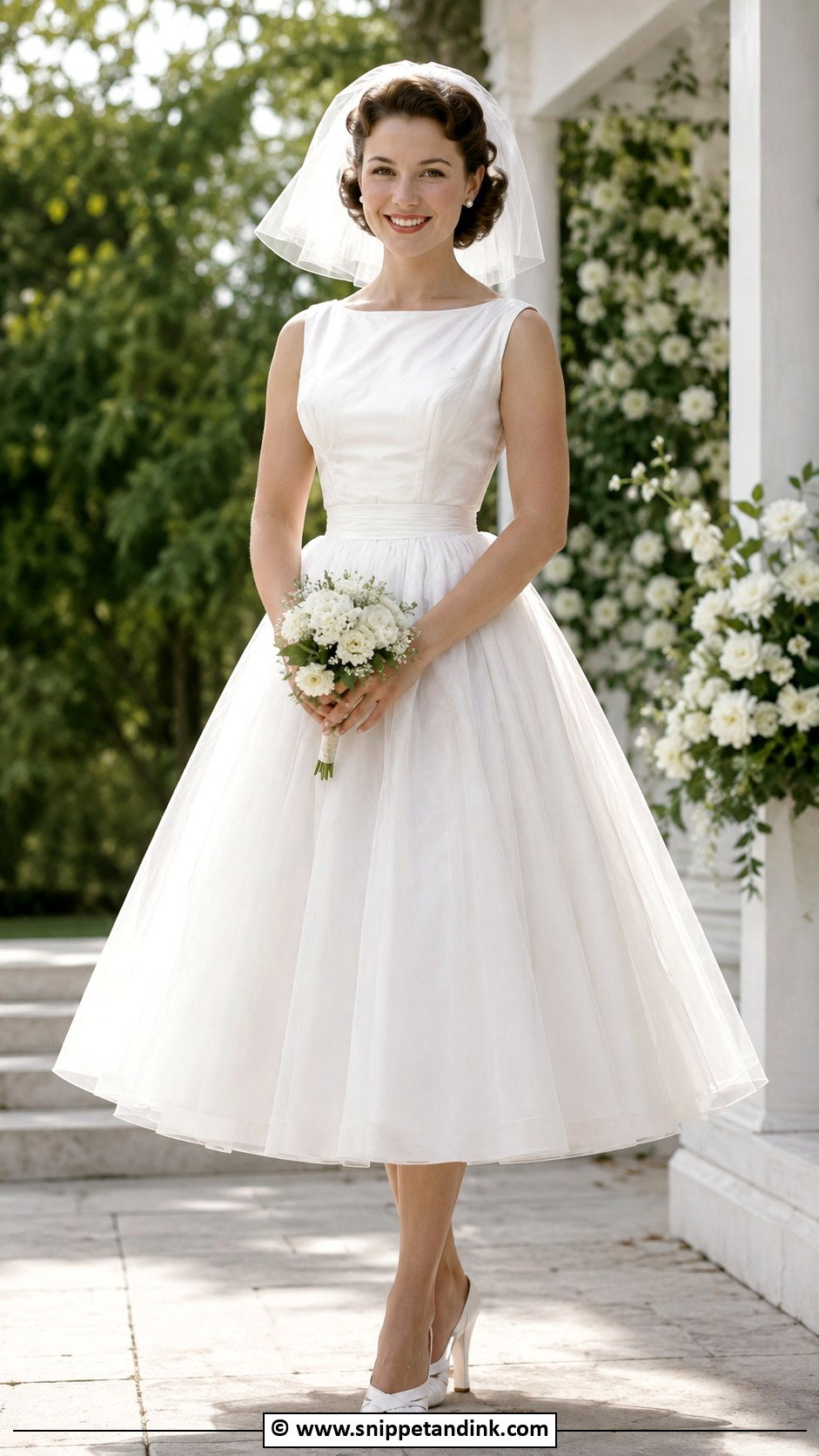 1950s Summer Wedding Dress - Snippet and Ink - 30 1950s Wedding Dress Ideas