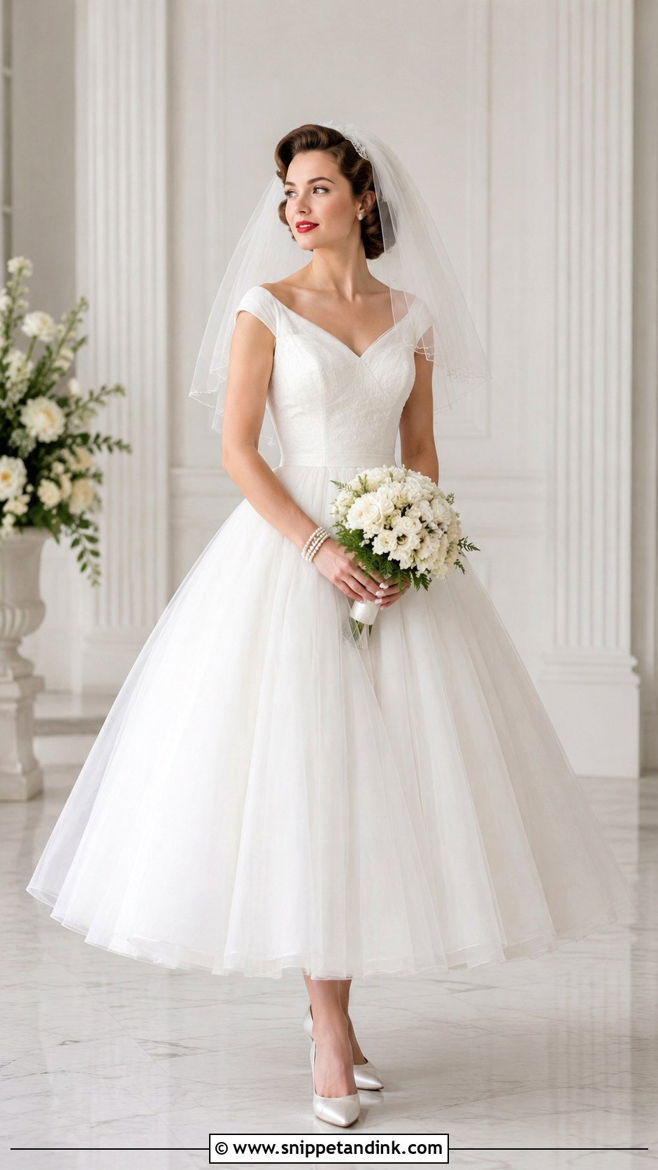 1950s Tulle Wedding Dress - Snippet and Ink - 25 Vintage Wedding Dress 1950s 1940s Ideas