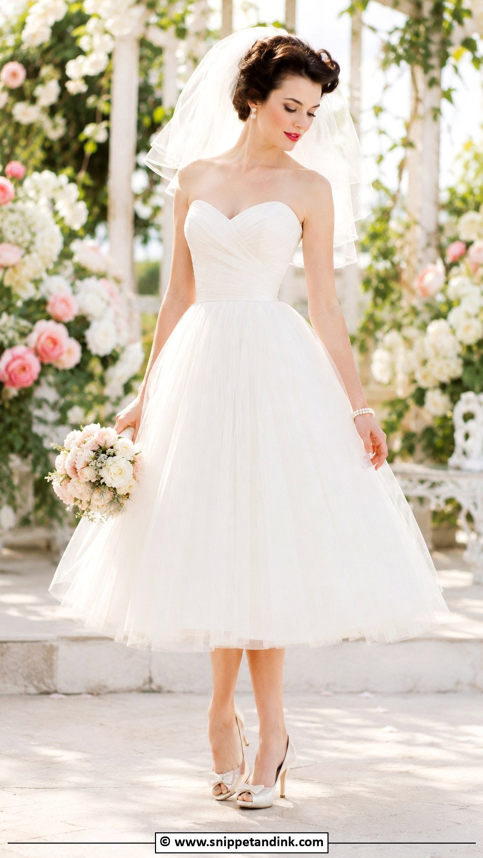 1950s Tulle Wedding Dress - Snippet and Ink - 30 1950s Wedding Dress Ideas