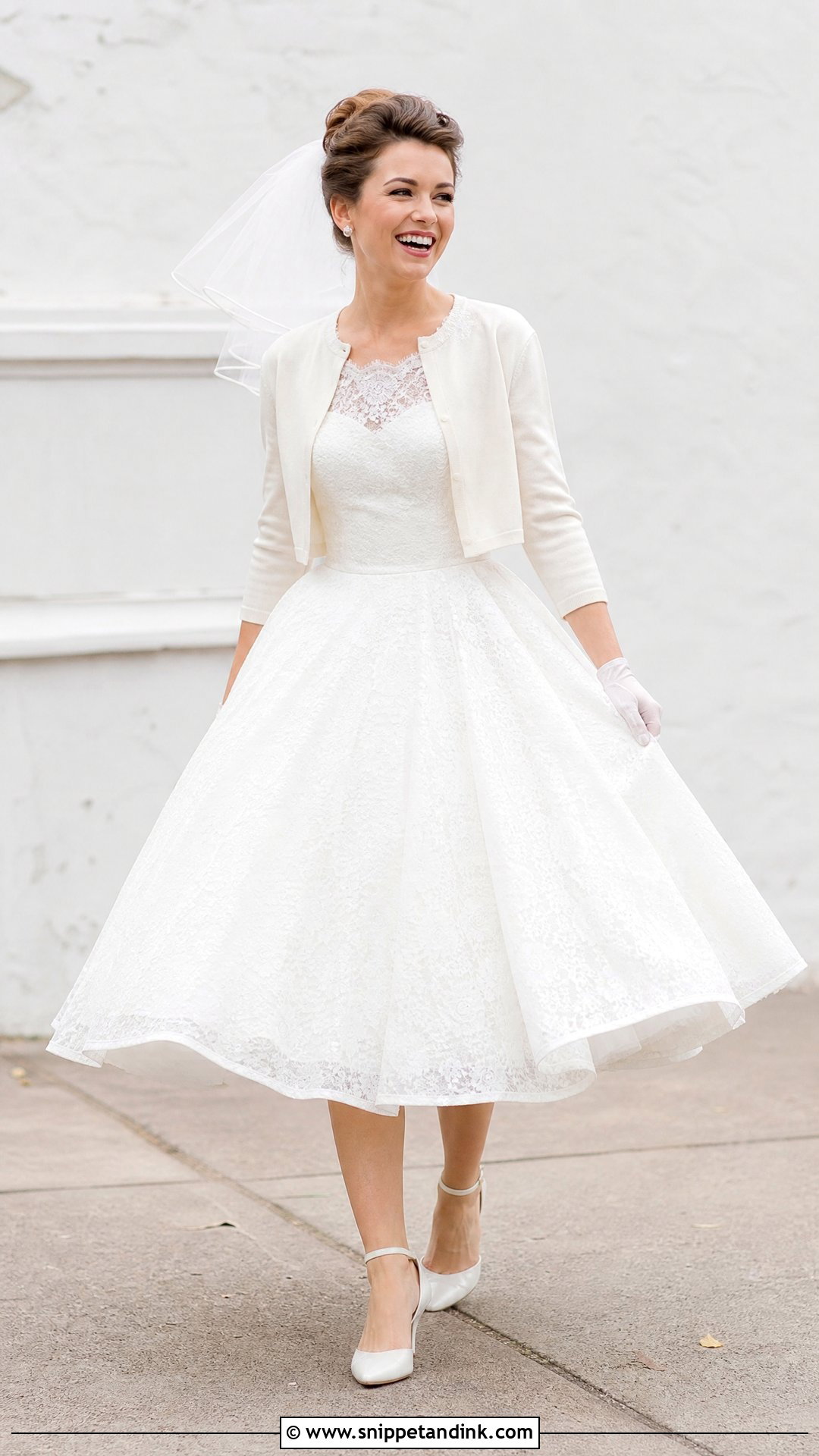 1950s Wedding Dress With Petticoat - Snippet and Ink - 20 Vintage Wedding Dress 50s Ideas