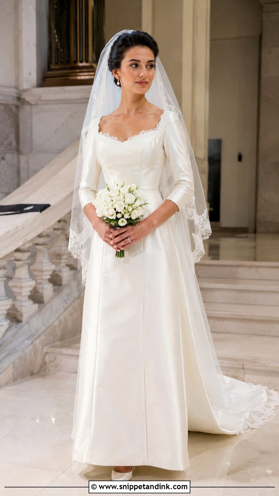 1959 Silk Princess Wedding Dress - Snippet and Ink - 20 1959 Wedding Dress Ideas