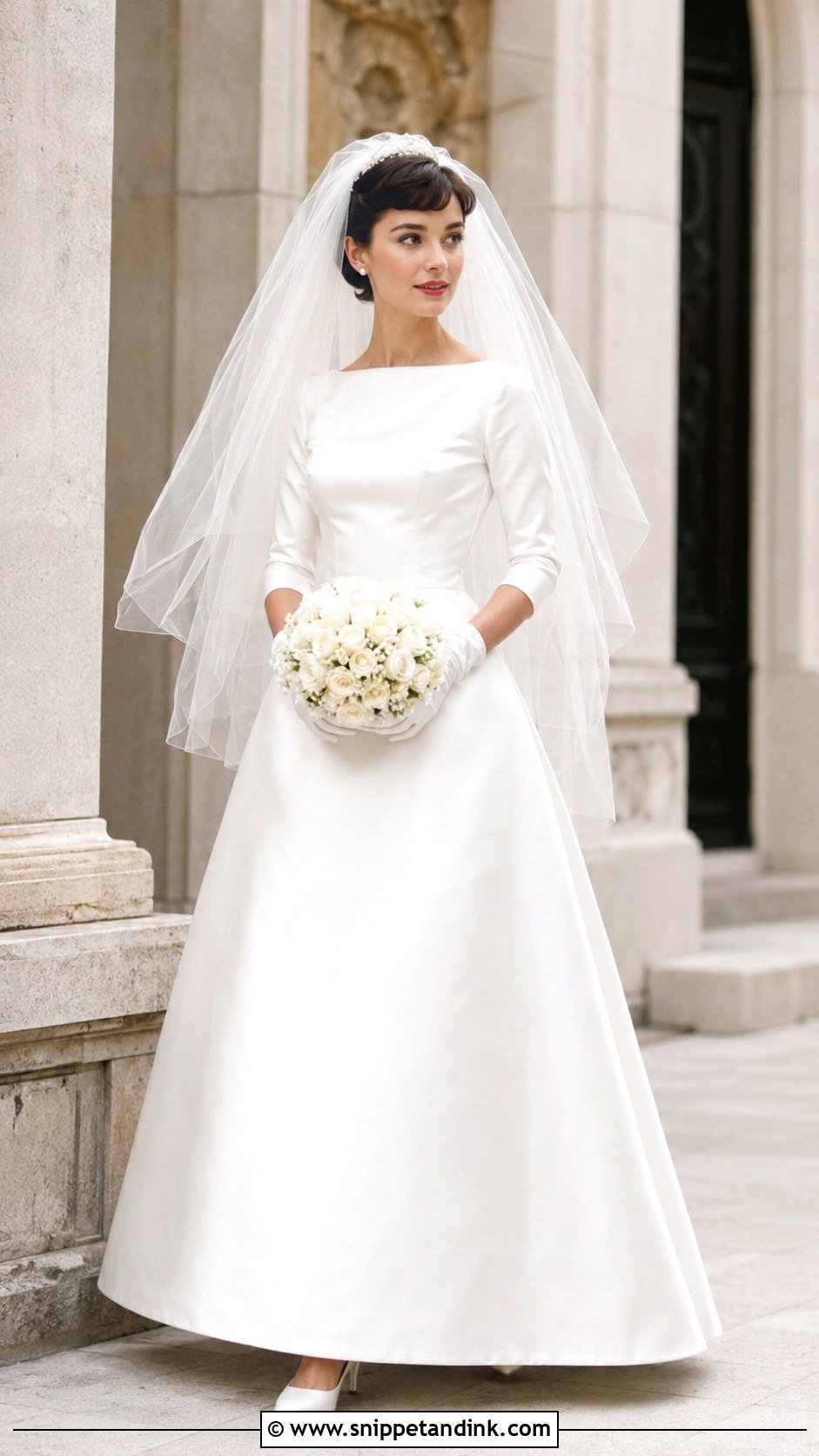 1960 Wedding Dress With Bateau Neckline - Snippet and Ink - 20 1960 Wedding Dress Ideas