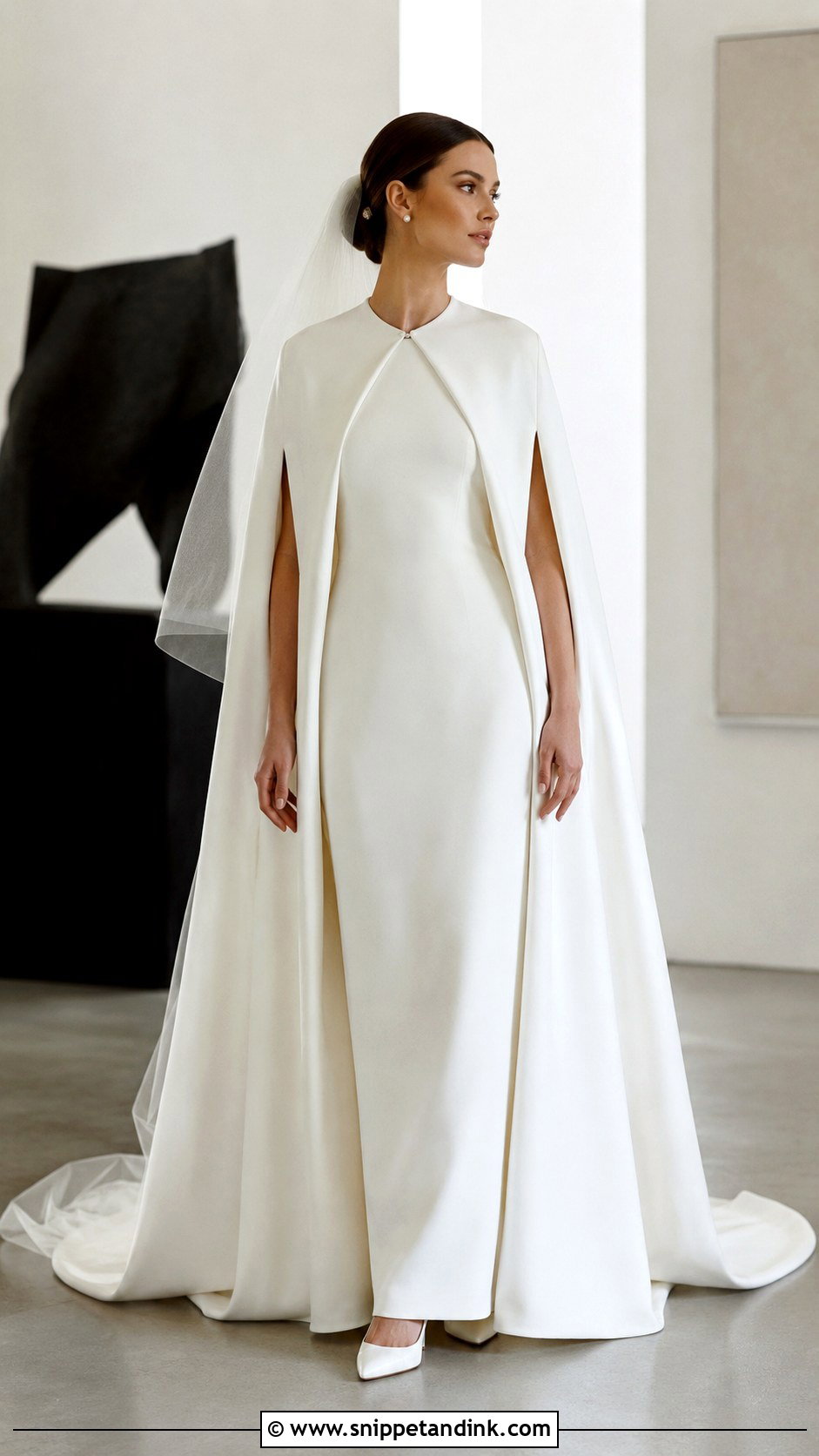1960 Wedding Dress With Cape - Snippet and Ink - 20 1960 Wedding Dress Ideas