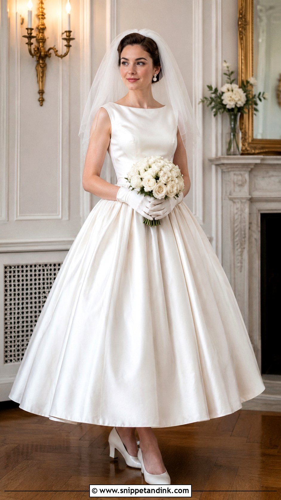 1960 Wedding Dress With Full Skirt - Snippet and Ink - 20 1960 Wedding Dress Ideas