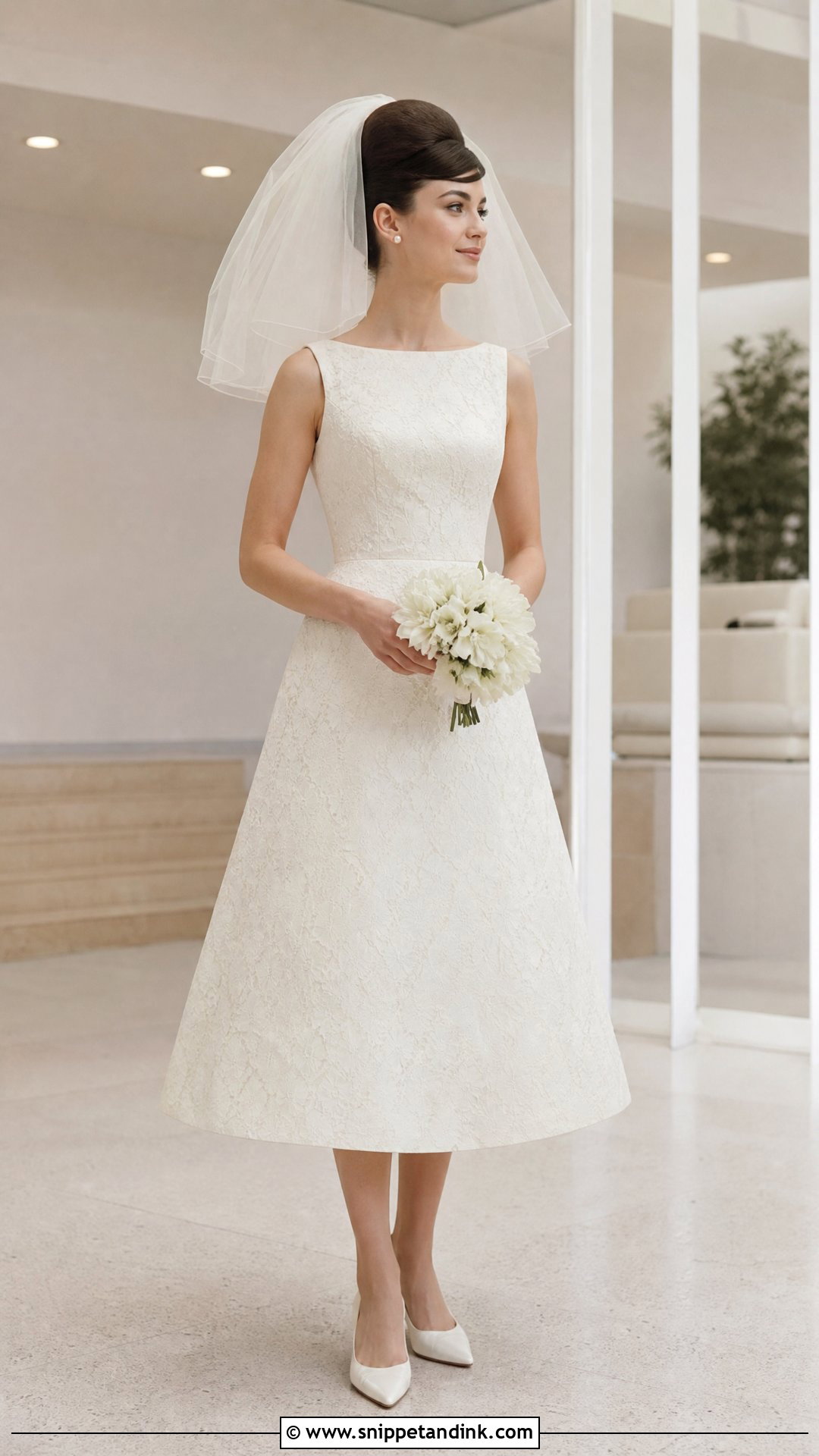 1960s A Line Wedding Dress - Snippet and Ink - 25 Old Fashioned Wedding Dress Ideas