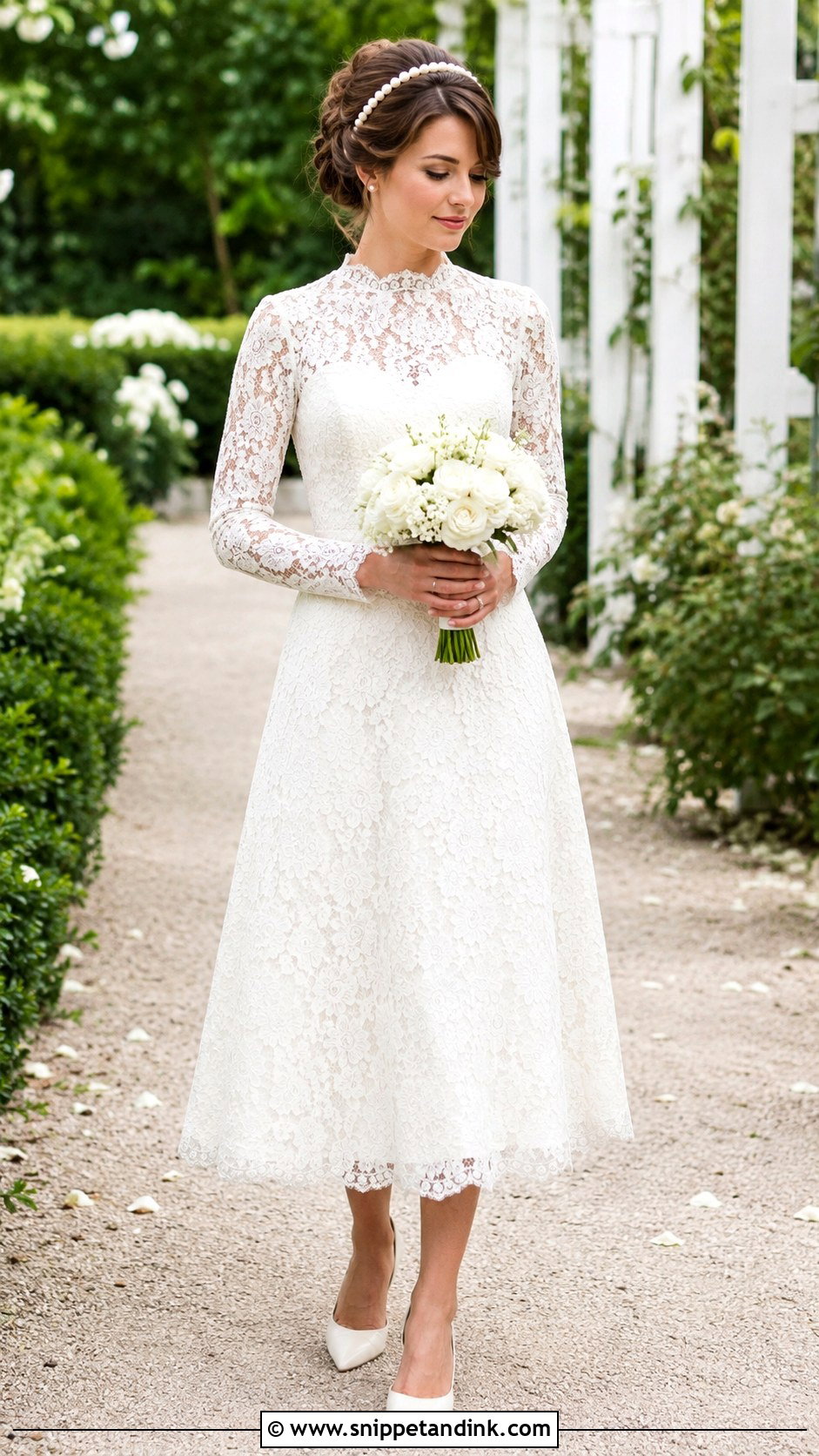 1960s Lace Wedding Dress - Snippet and Ink - 25 1960s Wedding Dresses