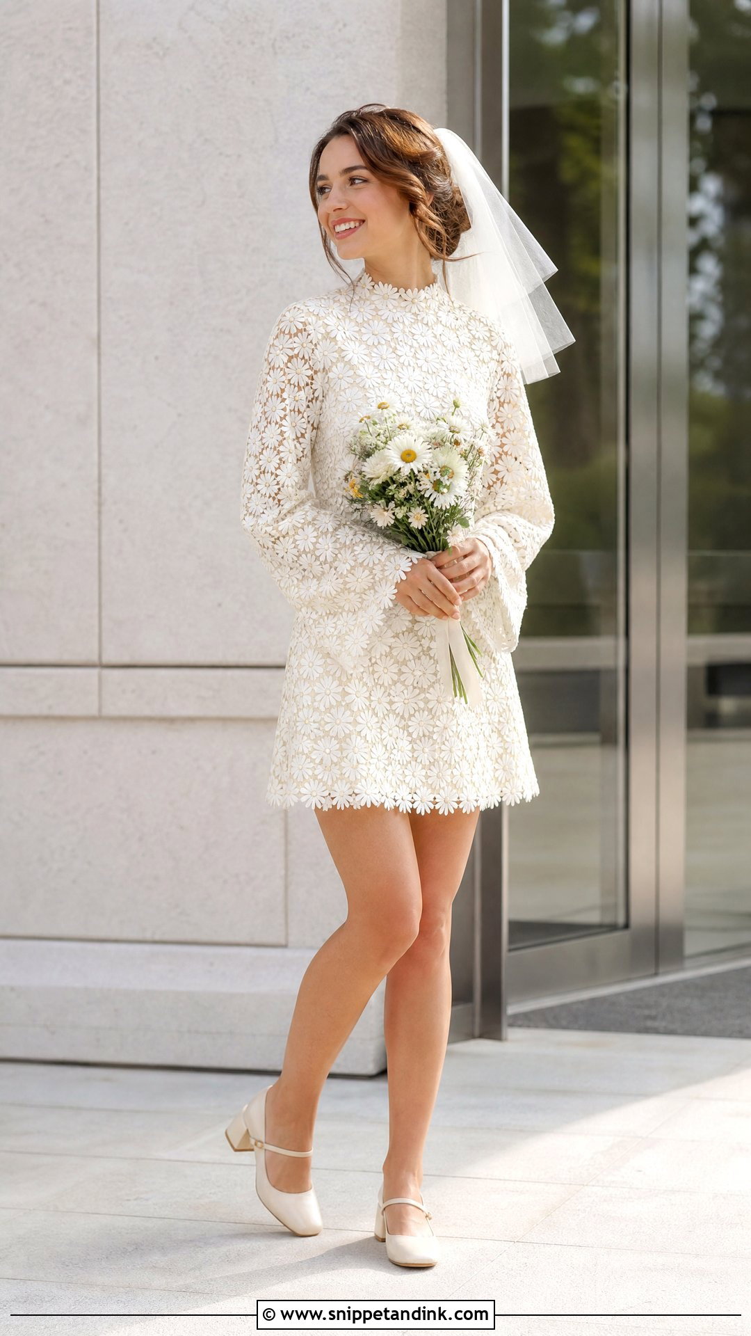 1960s Mini Boho Vintage Wedding Dress - Snippet and Ink - 20 Unique Boho Vintage Wedding Dresses