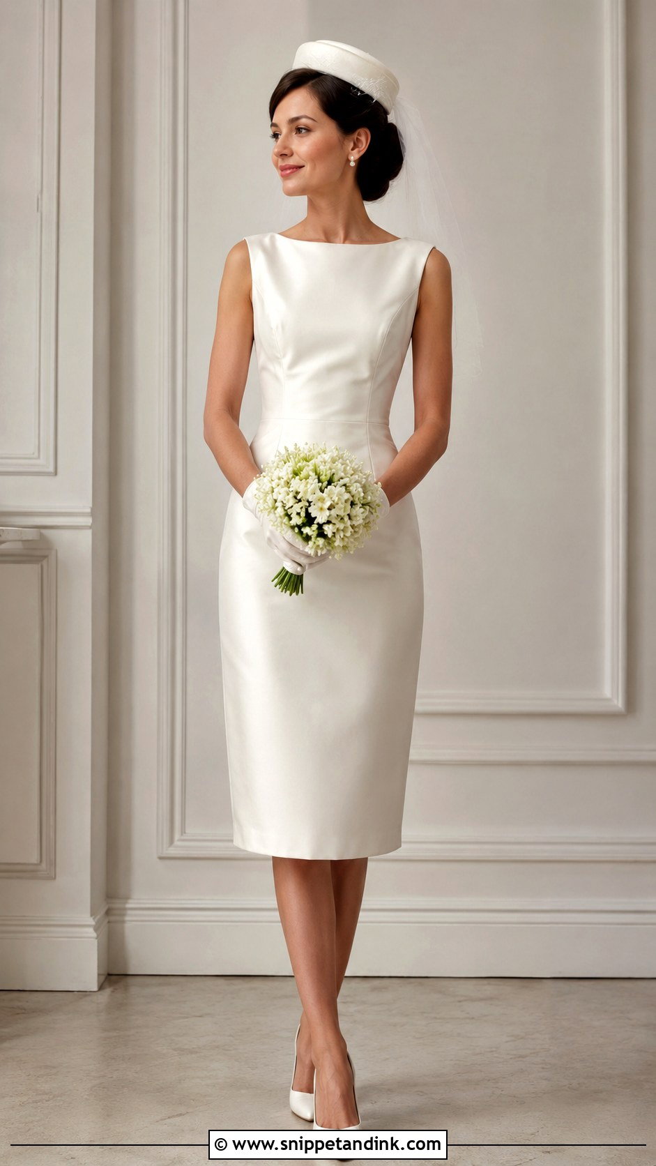 1960s Pillbox Hat Wedding Dress - Snippet and Ink - 25 1960s Wedding Dresses
