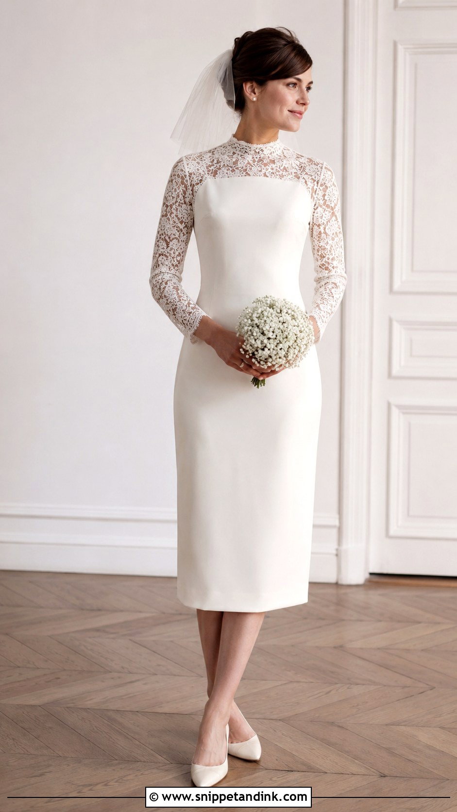1960s Sheath Wedding Dress - Snippet and Ink - 25 1960s Wedding Dresses