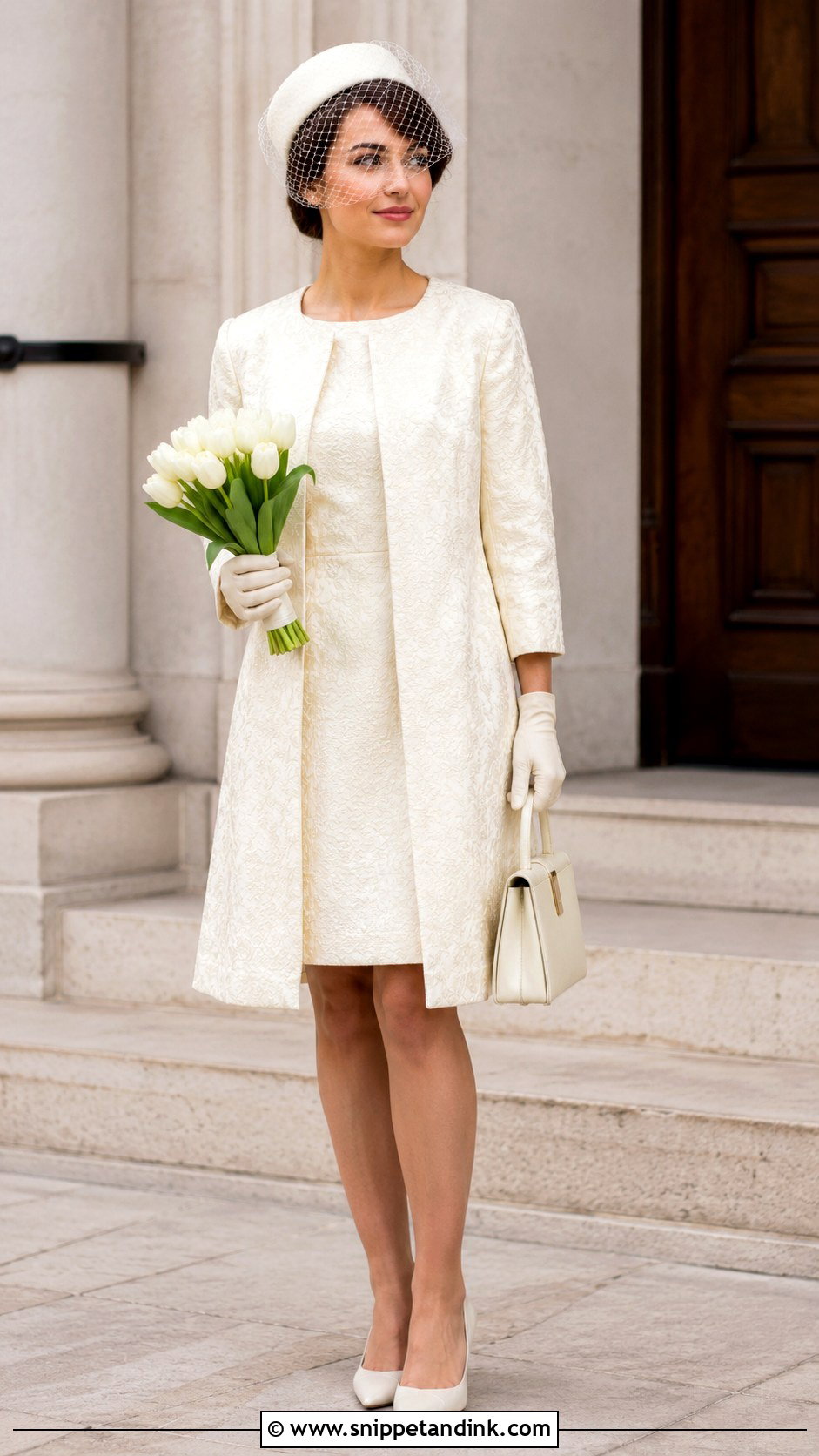 1960s Wedding Coat Dress - Snippet and Ink - 20 Vintage Wedding Dress 1960s Ideas