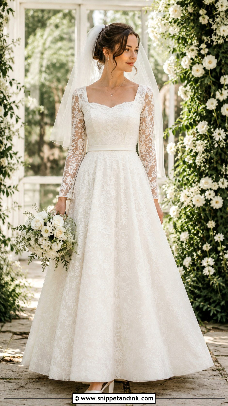 1970 A Line Wedding Dress - Snippet and Ink - 25 1970 Wedding Dress Ideas