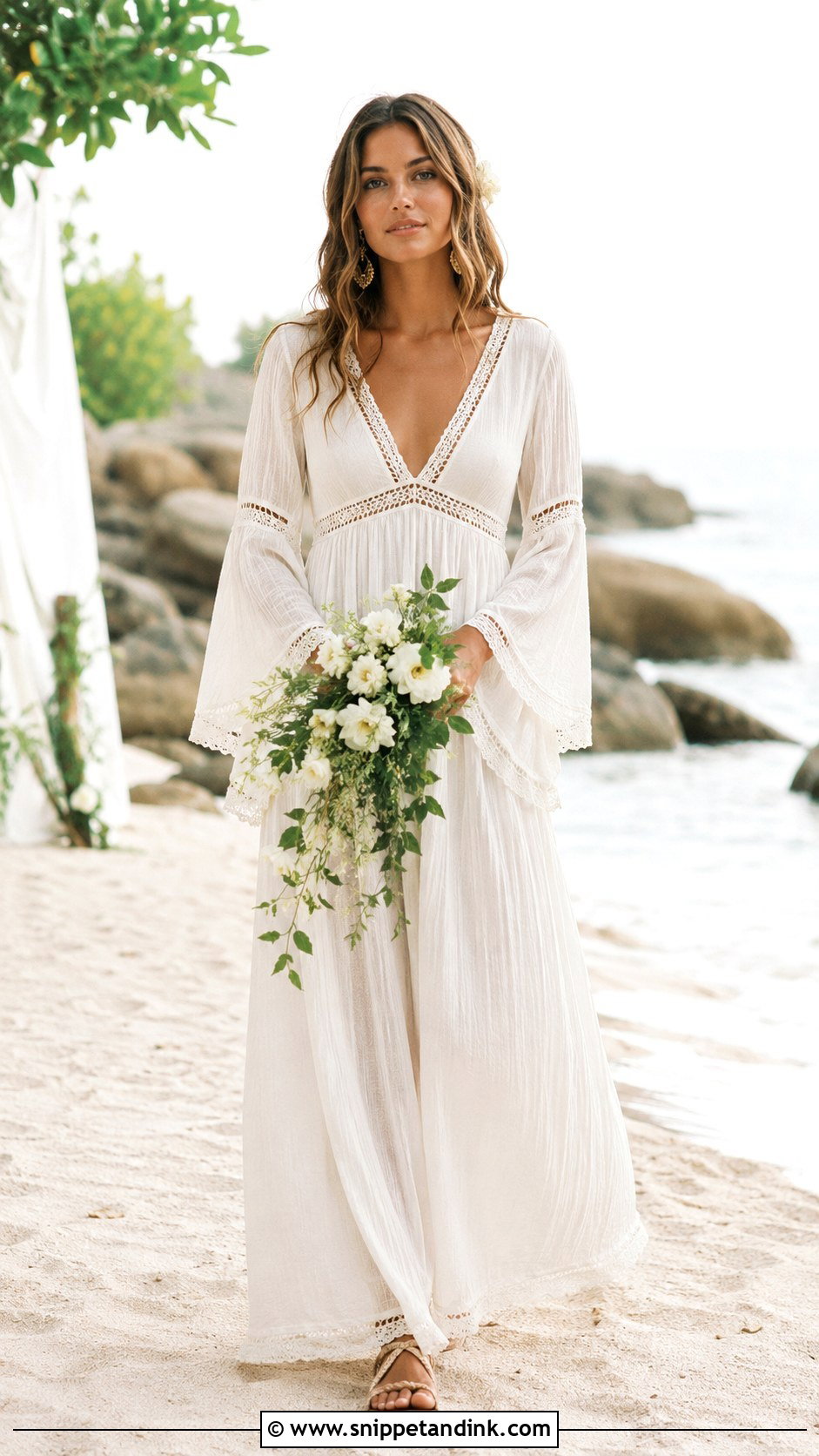 1970 Beach Wedding Dress - Snippet and Ink - 25 1970 Wedding Dress Ideas