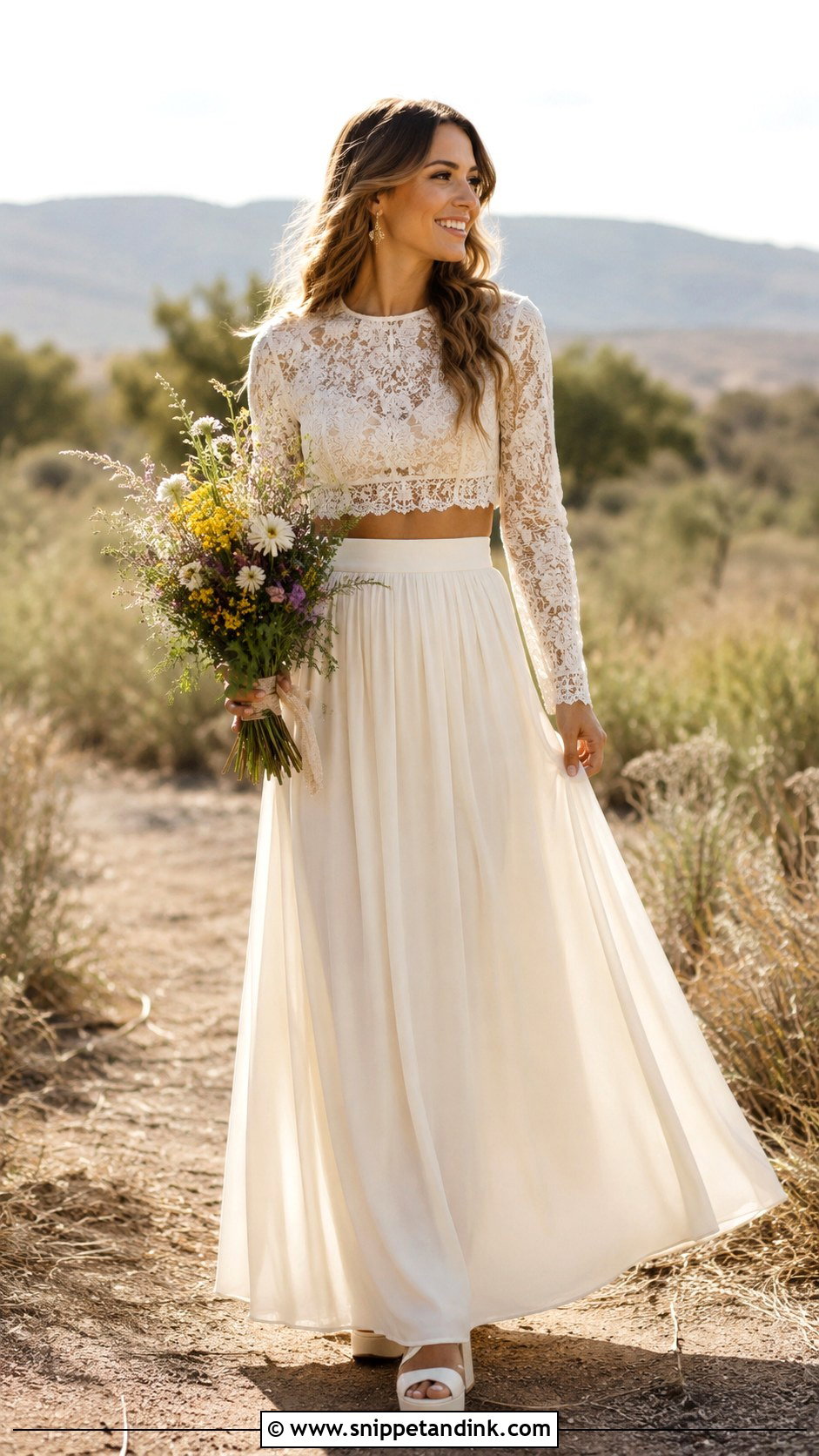 1970 Two Piece Wedding Dress - Snippet and Ink - 25 1970 Wedding Dress Ideas