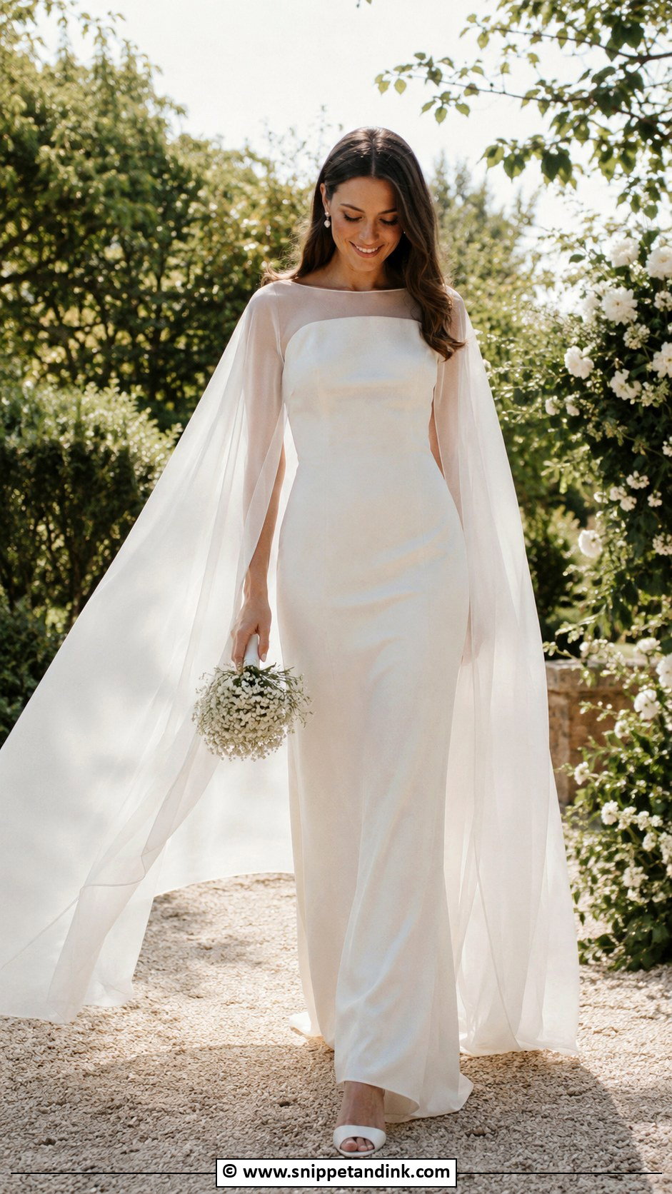 1970s Cape Wedding Dress - Snippet and Ink - 25 1970s Wedding Dress Ideas