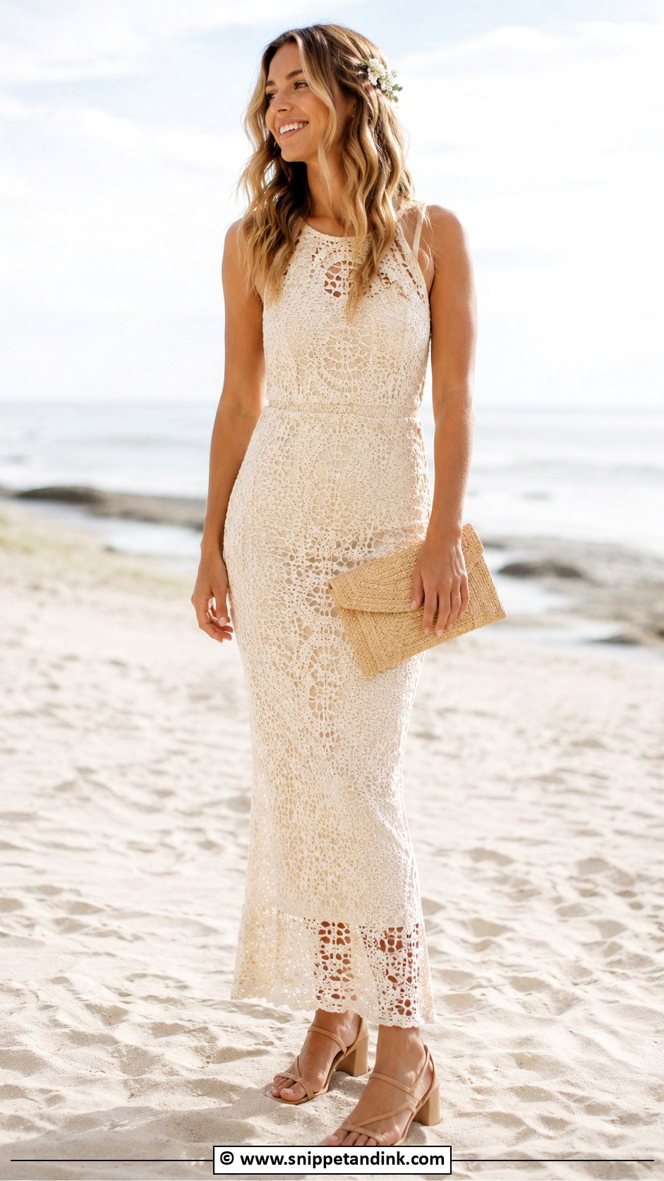 1970s Crochet Wedding Dress - Snippet and Ink - 25 1970s Wedding Dress Ideas
