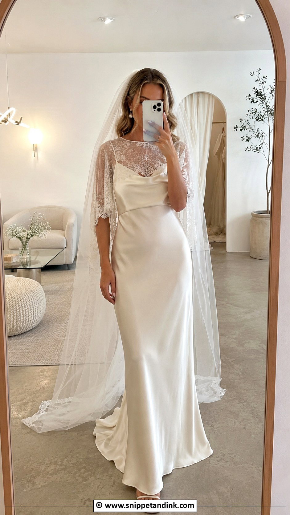 1970s Simple Slip Wedding Dress - Snippet and Ink - 25 1970s Wedding Dress Ideas