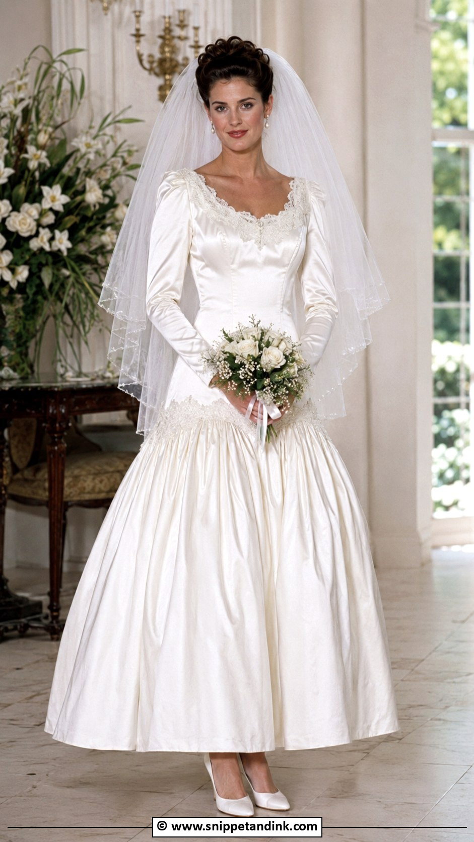 1980s Beaded Wedding Dress - Snippet and Ink - 30 1980s Wedding Dress Ideas