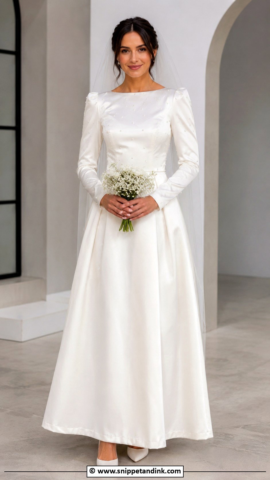 1980s Wedding Dress With Shoulder Pads - Snippet and Ink - 30 1980s Wedding Dress Ideas