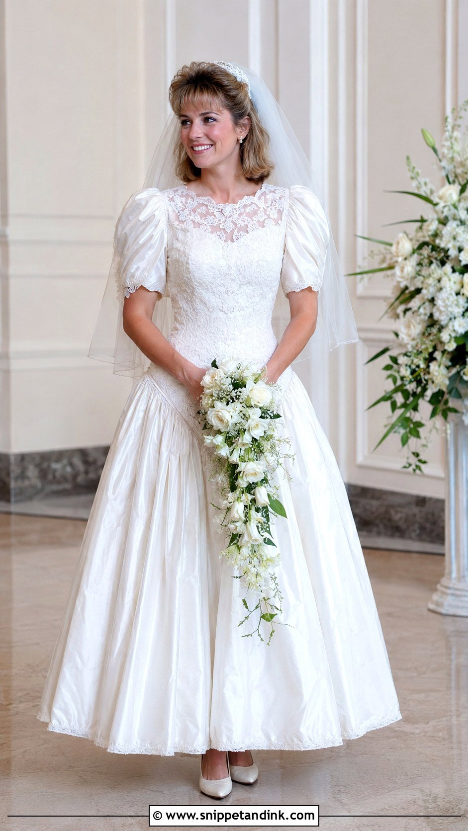1981 Dropped Waist Wedding Dress - Snippet and Ink - 20 1981 Wedding Dresses