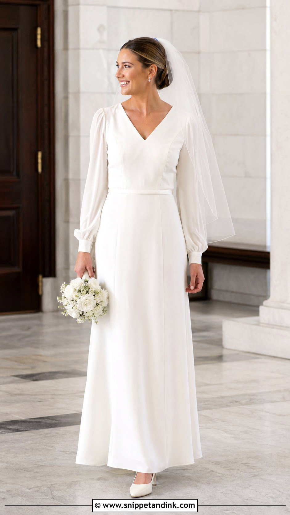 1981 Minimal Wedding Dress - Snippet and Ink - 20 1981 Wedding Dresses