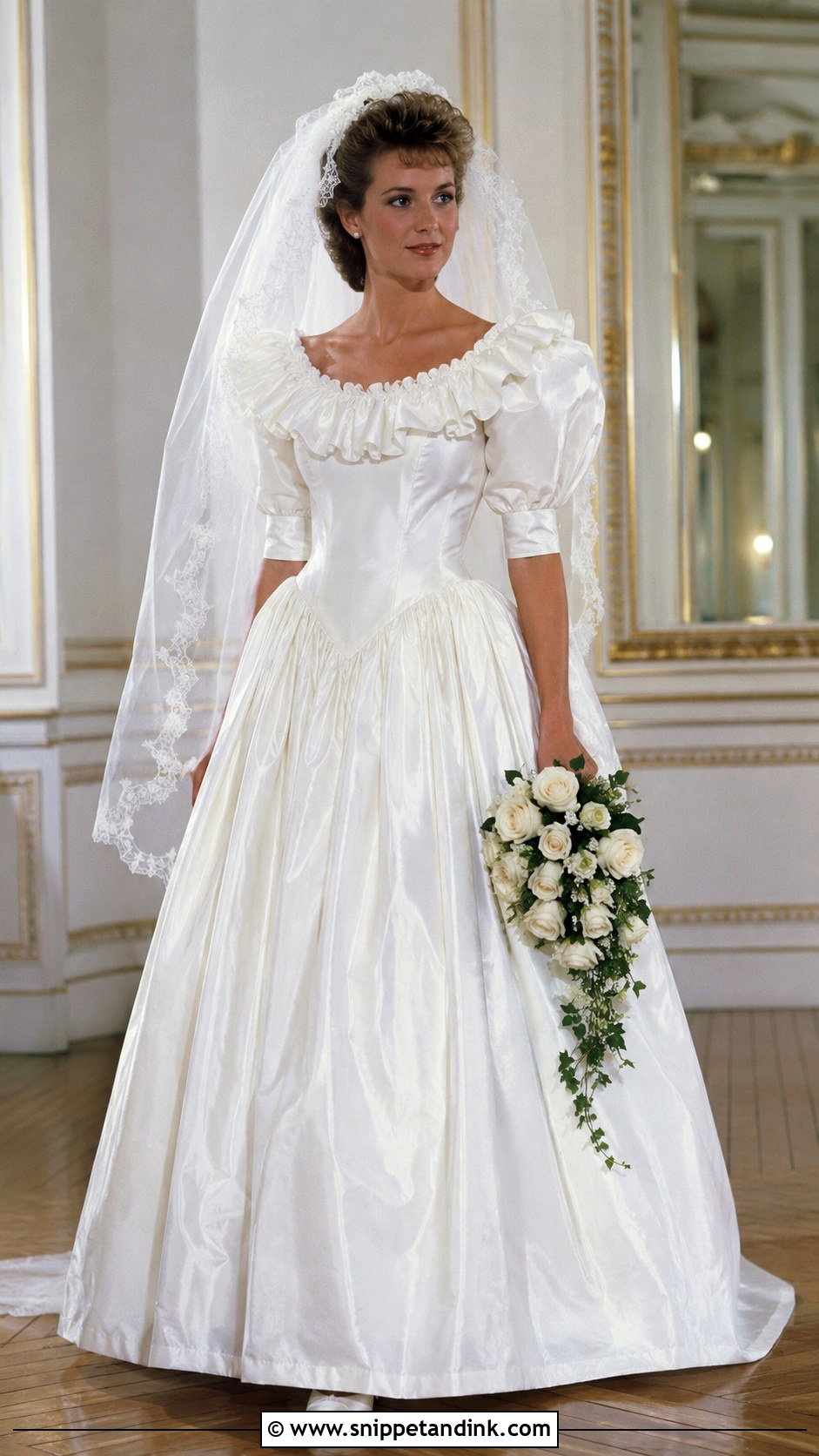 1981 Taffeta Wedding Dress - Snippet and Ink - 20 1981 Wedding Dresses