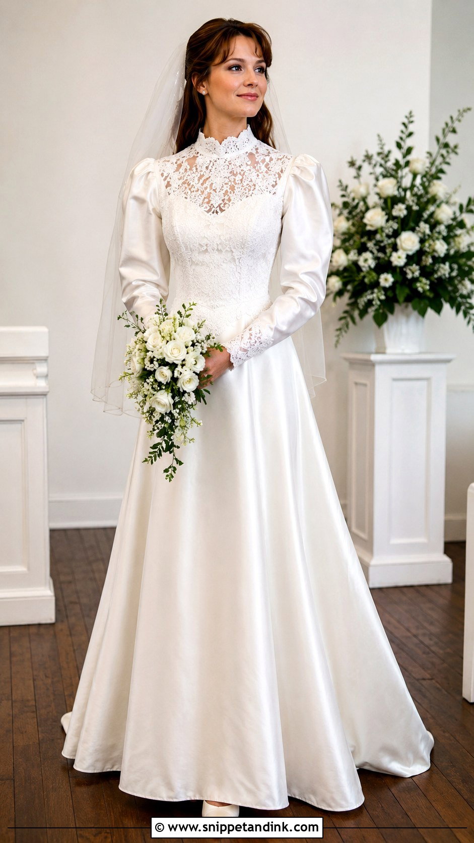 1984 A Line Wedding Dress - Snippet and Ink - 20 1984 Wedding Dresses