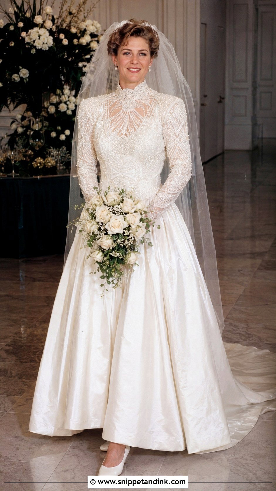 1984 Beaded Wedding Dress - Snippet and Ink - 20 1984 Wedding Dresses