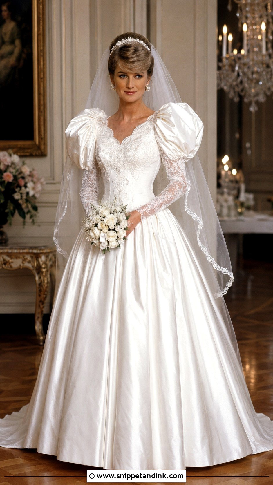 1984 Puff Sleeve Wedding Dress - Snippet and Ink - 20 1984 Wedding Dresses