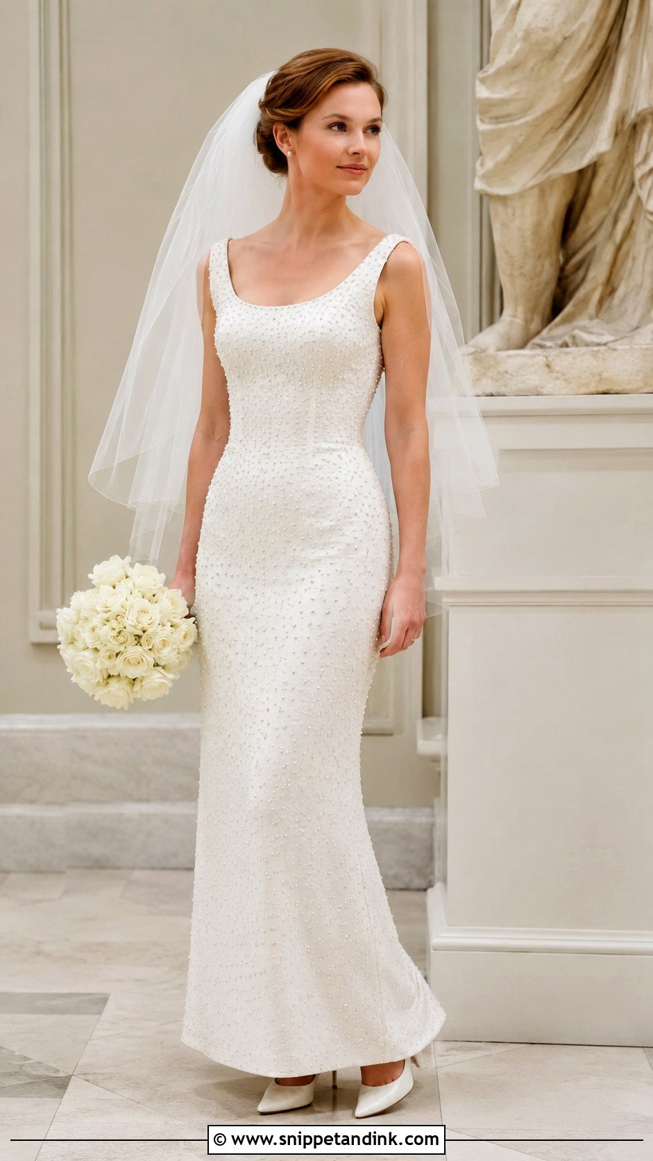1989 Pearl Wedding Dress - Snippet and Ink - 25 1989 Wedding Dresses