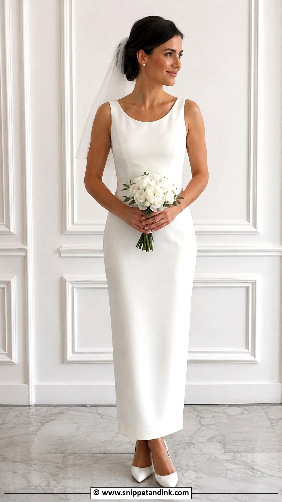 1990s Sheath Wedding Dress - Snippet and Ink - 30 1990s Wedding Dress Ideas