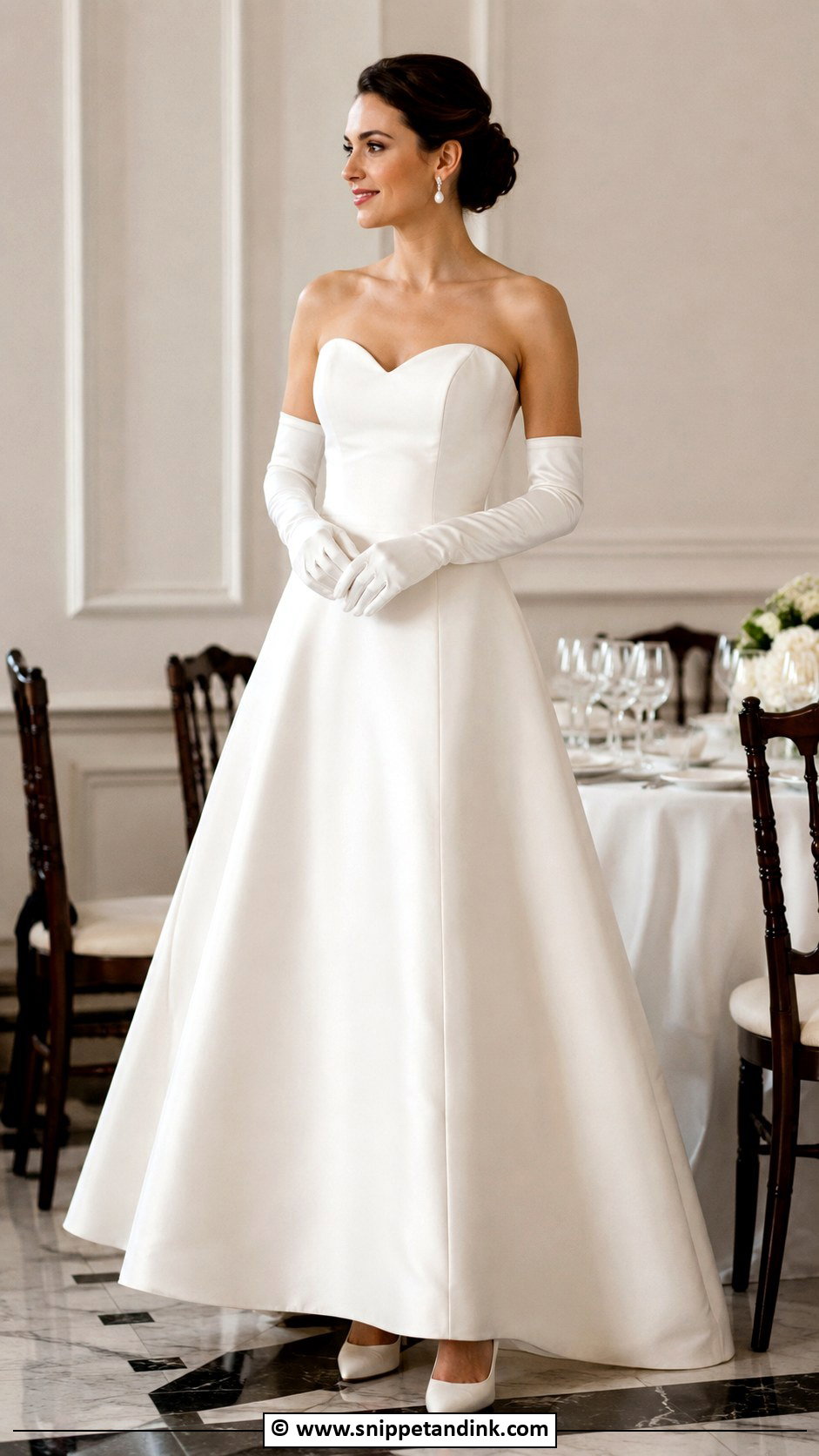 1990s Strapless Wedding Dress - Snippet and Ink - 30 1990s Wedding Dress Ideas