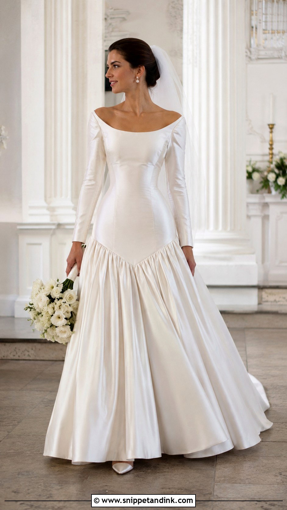 1993 Drop Waist Wedding Dress - Snippet and Ink - 25 1993 Wedding Dresses