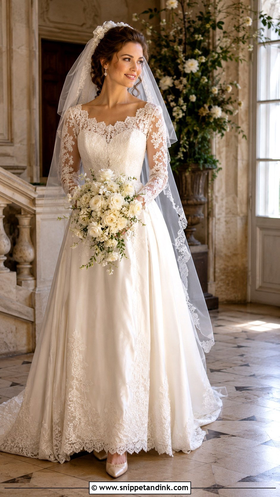 1993 Lace Applique Wedding Dress - Snippet and Ink - 25 1993 Wedding Dresses