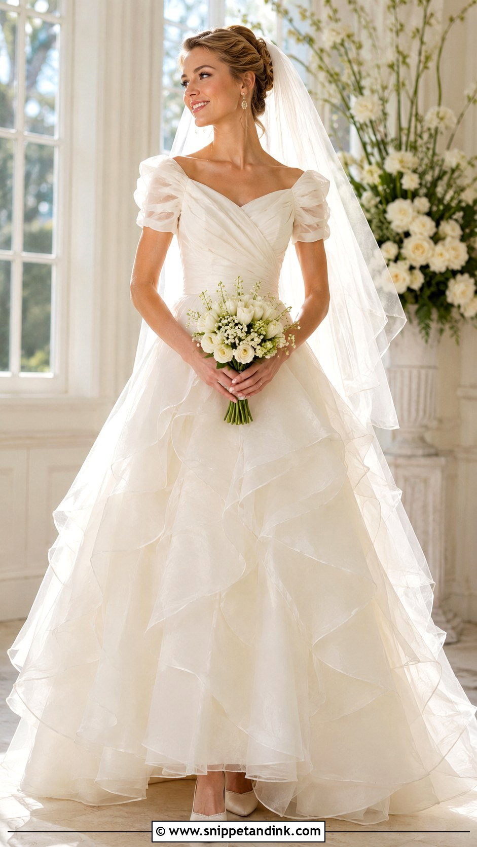 1993 Organza Wedding Dress - Snippet and Ink - 25 1993 Wedding Dresses
