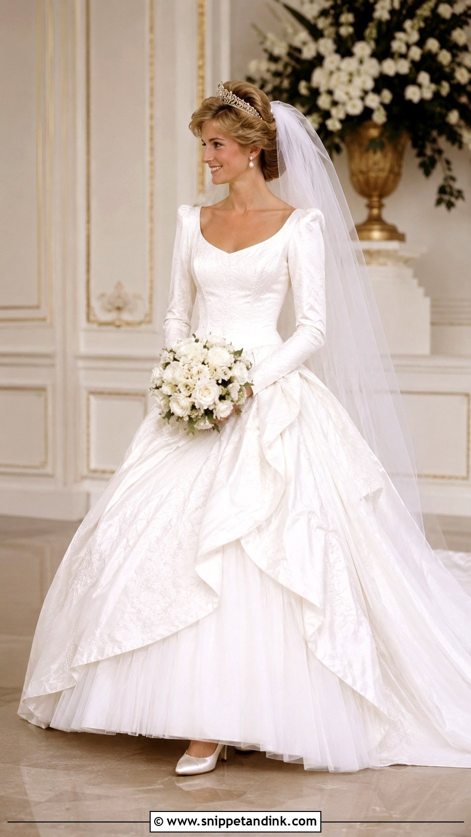 1993 Princess Wedding Dress - Snippet and Ink - 25 1993 Wedding Dresses
