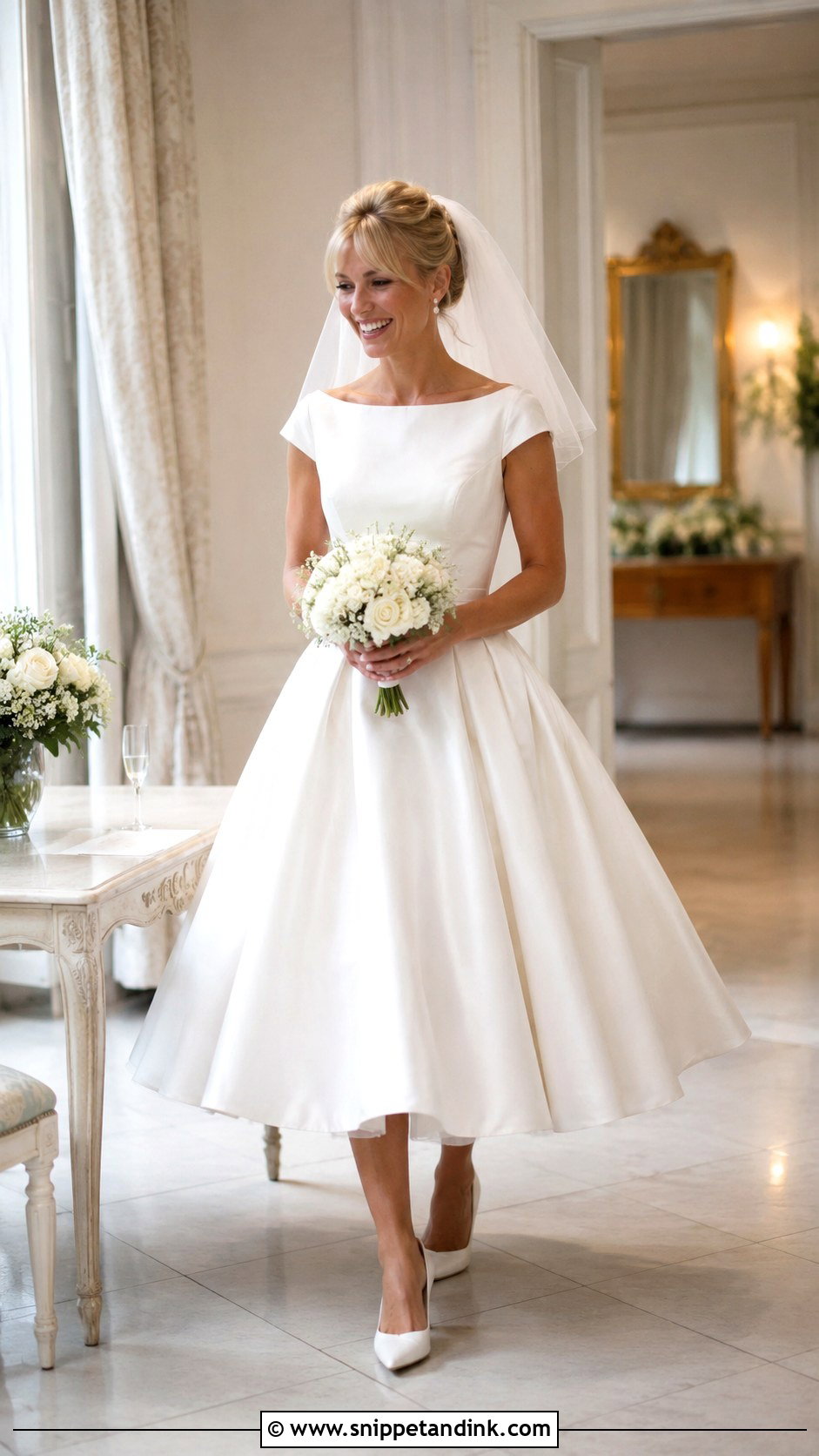 1993 Tea Length Wedding Dress - Snippet and Ink - 25 1993 Wedding Dresses