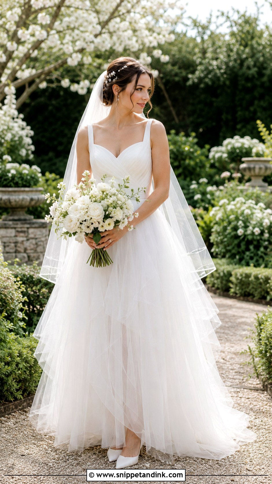1993 Tulle Skirt Wedding Dress - Snippet and Ink - 25 1993 Wedding Dresses