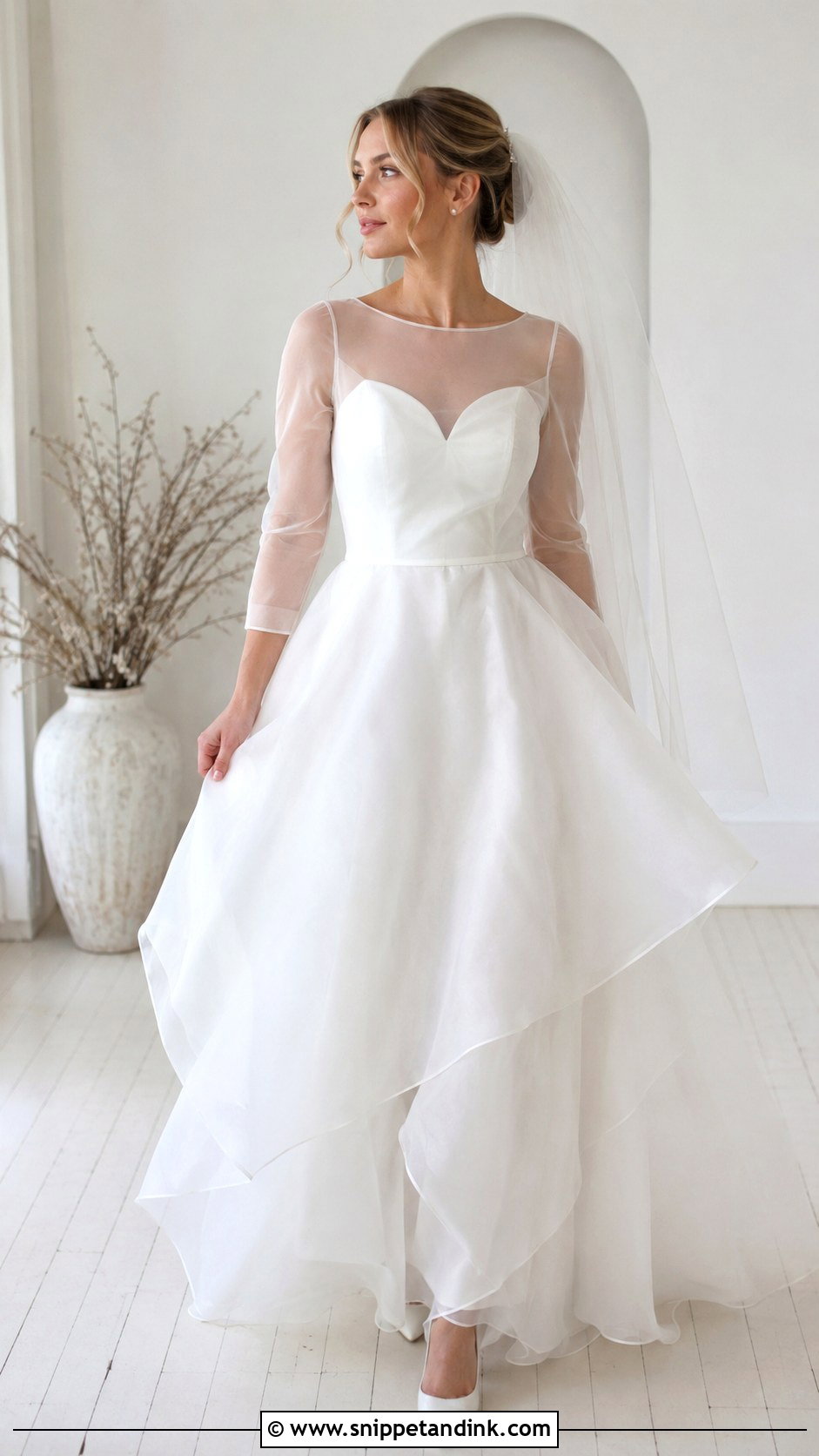 1998 Organza Wedding Dress - Snippet and Ink - 25 1998 Wedding Dresses