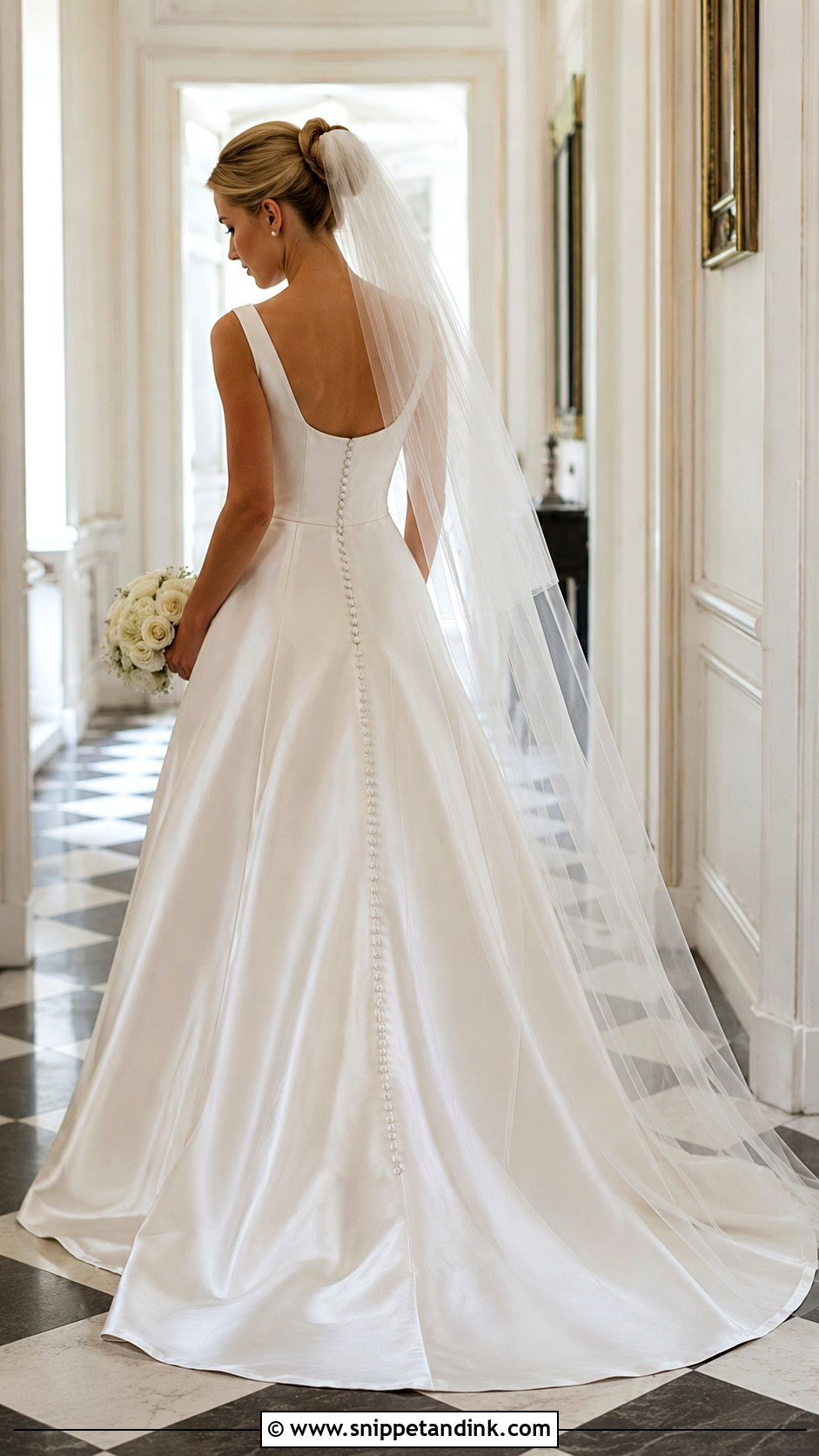 1998 Pearl Button Wedding Dress - Snippet and Ink - 25 1998 Wedding Dresses