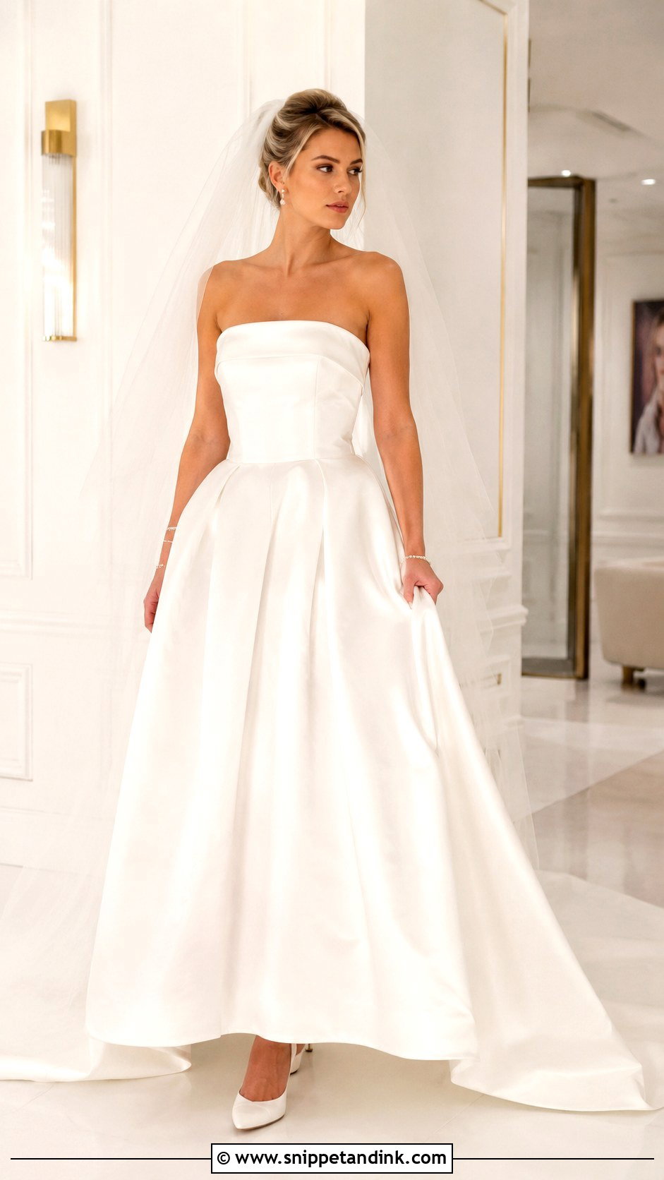 1998 Strapless Wedding Dress - Snippet and Ink - 25 1998 Wedding Dresses