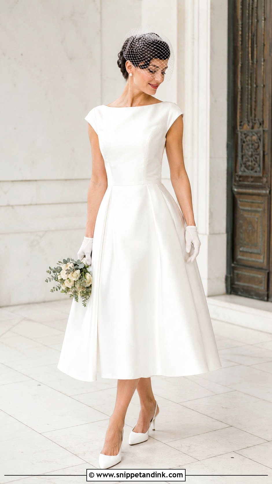 1998 Tea Length Wedding Dress - Snippet and Ink - 25 1998 Wedding Dresses