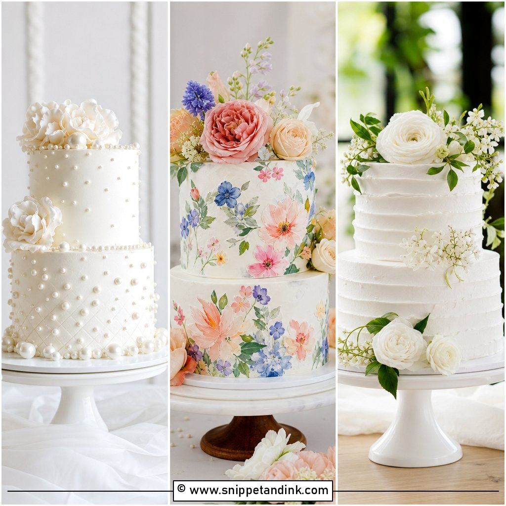 20 10 Inch Wedding Cake Ideas for Small Stylish Receptions