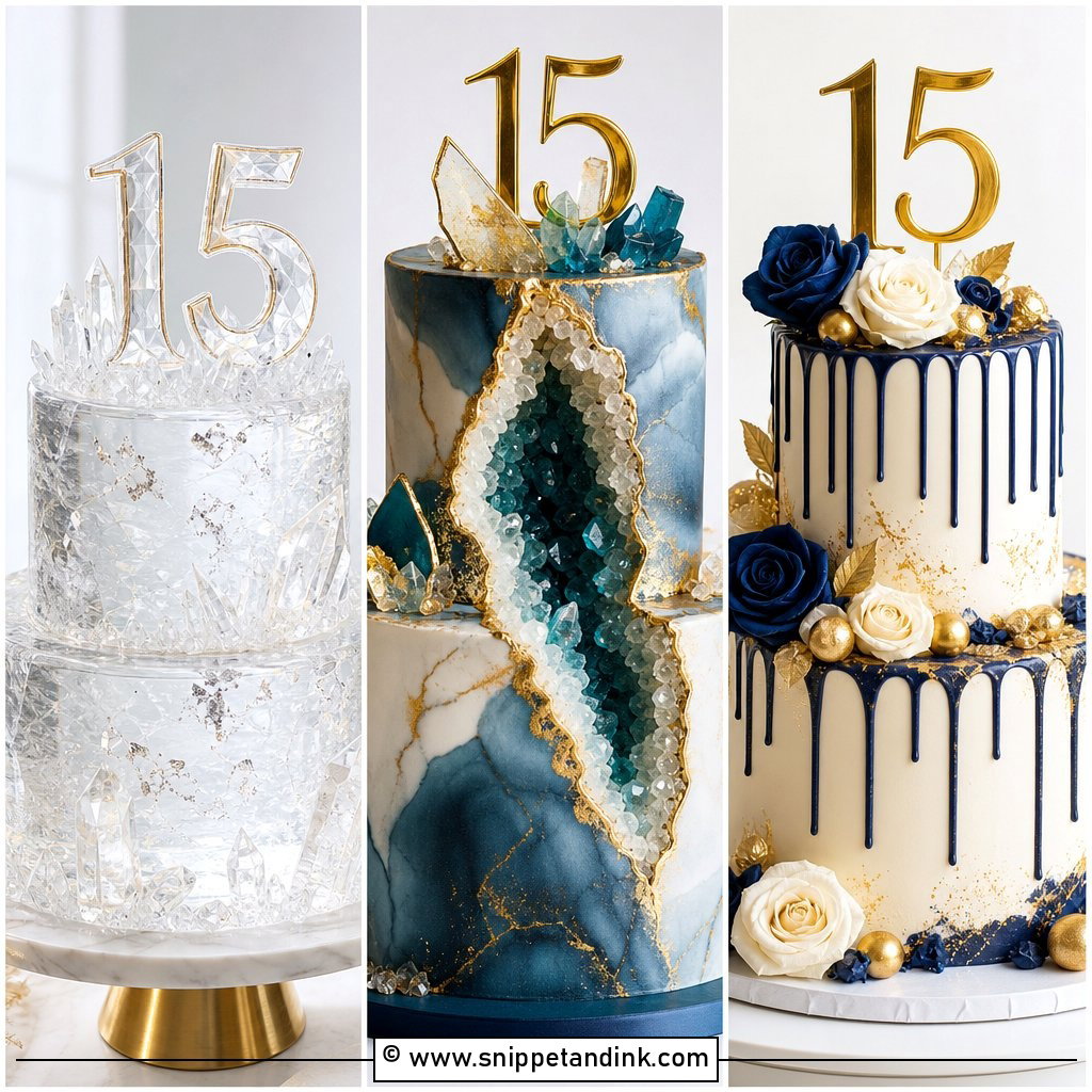 20 15th Wedding Anniversary Cake Ideas for Sweet Milestones