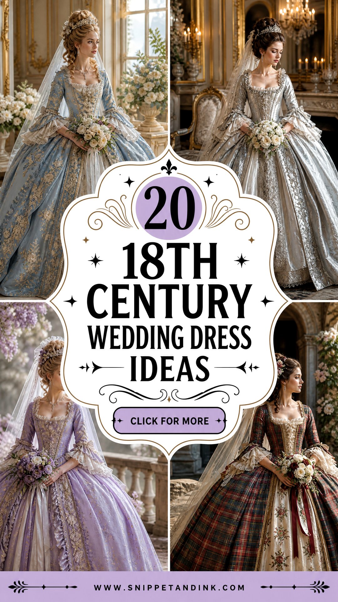 20 18th Century Wedding Dress Ideas Regal Bridal Inspiration - 20 18th Century Wedding Dress Ideas: Regal Bridal Inspiration