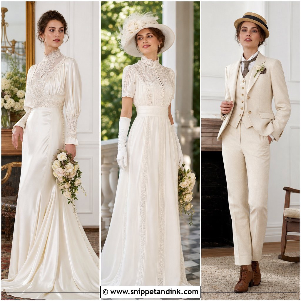 20 1910s Wedding Dress Ideas for a Timeless Vintage Bride