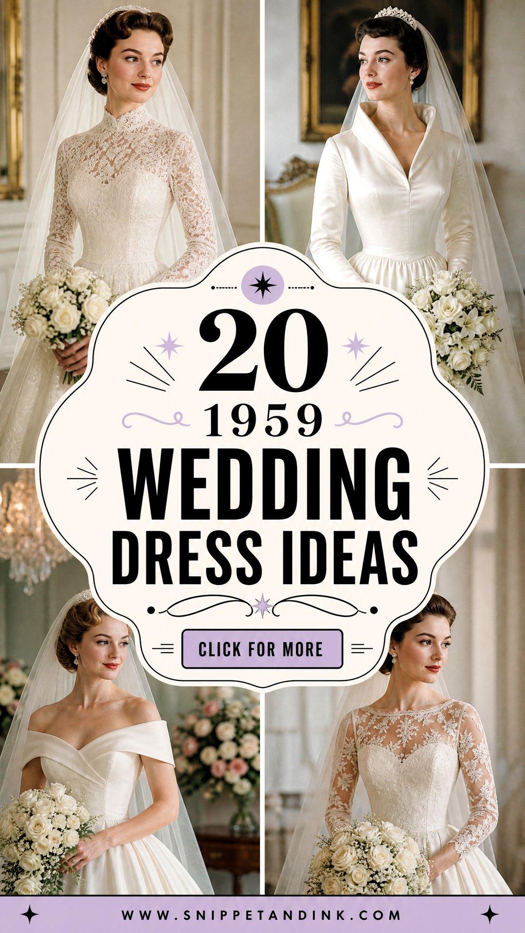 20 1959 Wedding Dress Ideas Timeless Looks for Modern Brides - 20 1959 Wedding Dress Ideas: Timeless Looks for Modern Brides