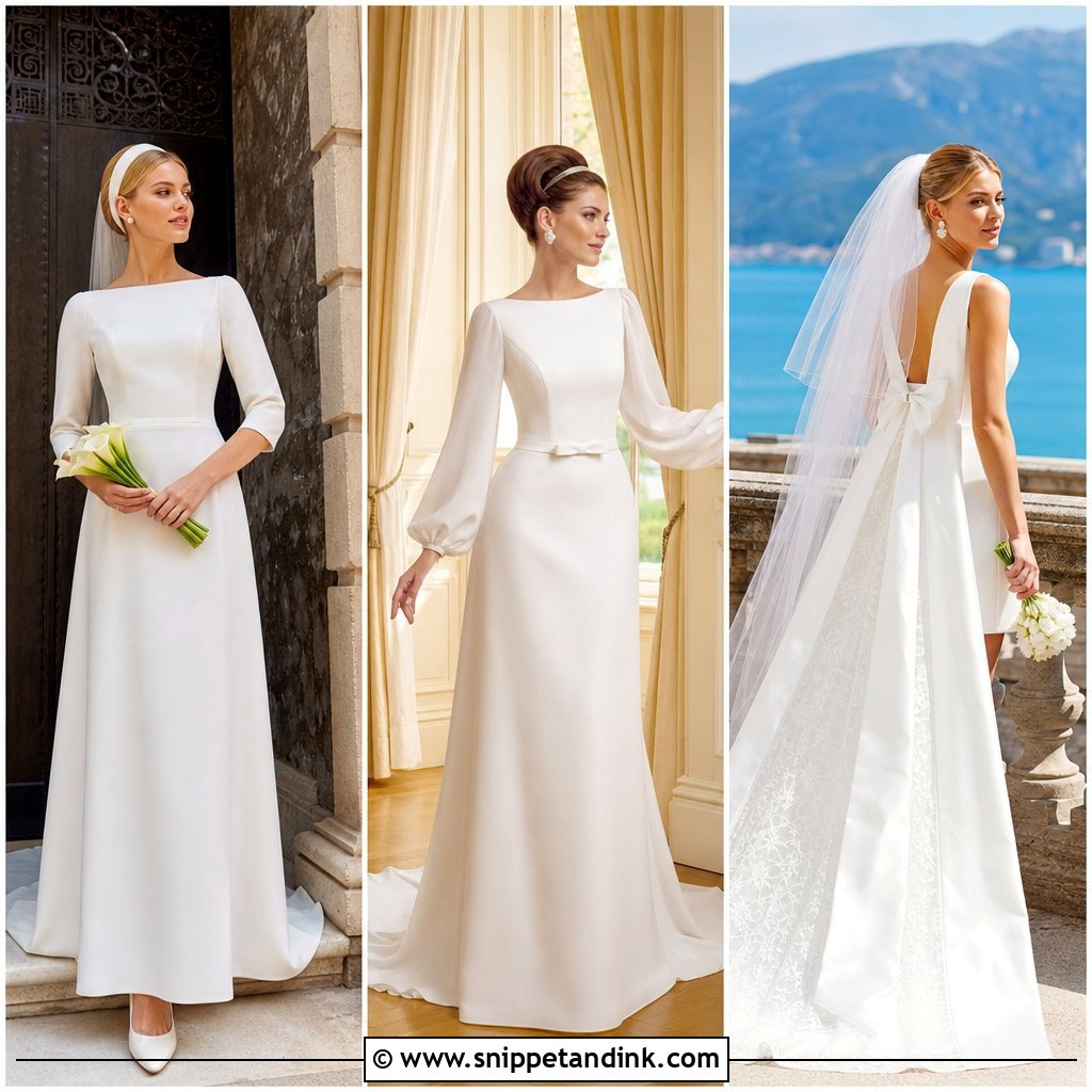 20 1960s Wedding Dress Ideas for Unforgettably Chic Retro Brides